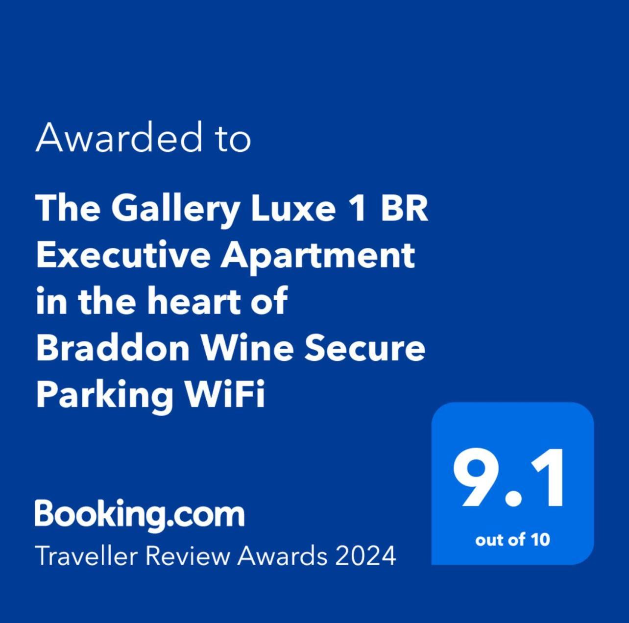 The Gallery Luxe 1 Bedroom Executive Apartment In The Heart Of Braddon Wine Secure Parking Wifi Canberra Eksteriør billede